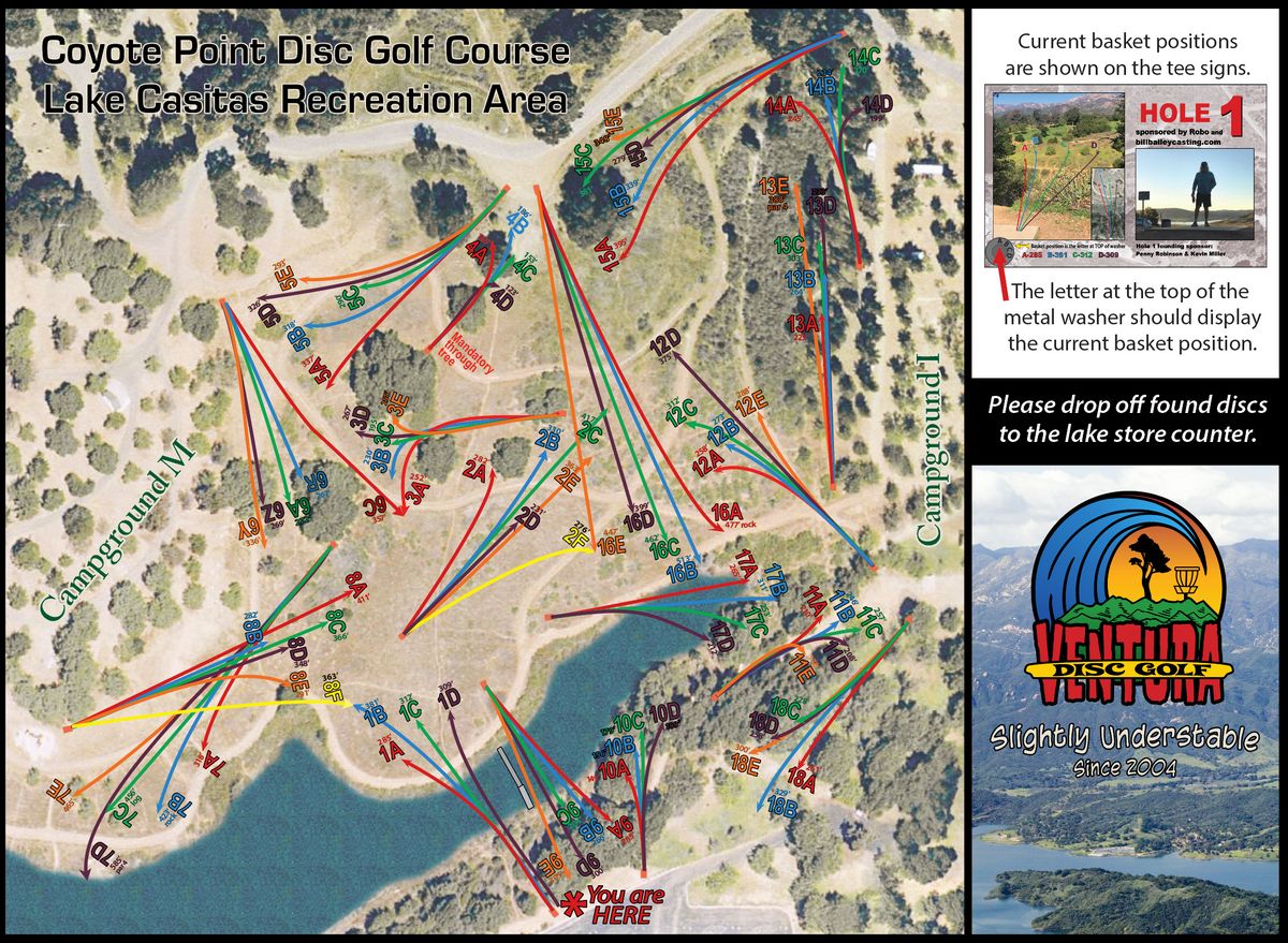 Kiosk course map