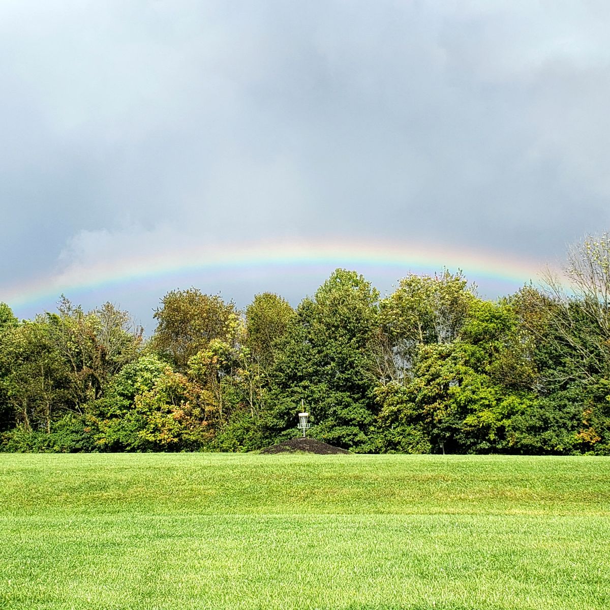 Hole 12 after the rain.