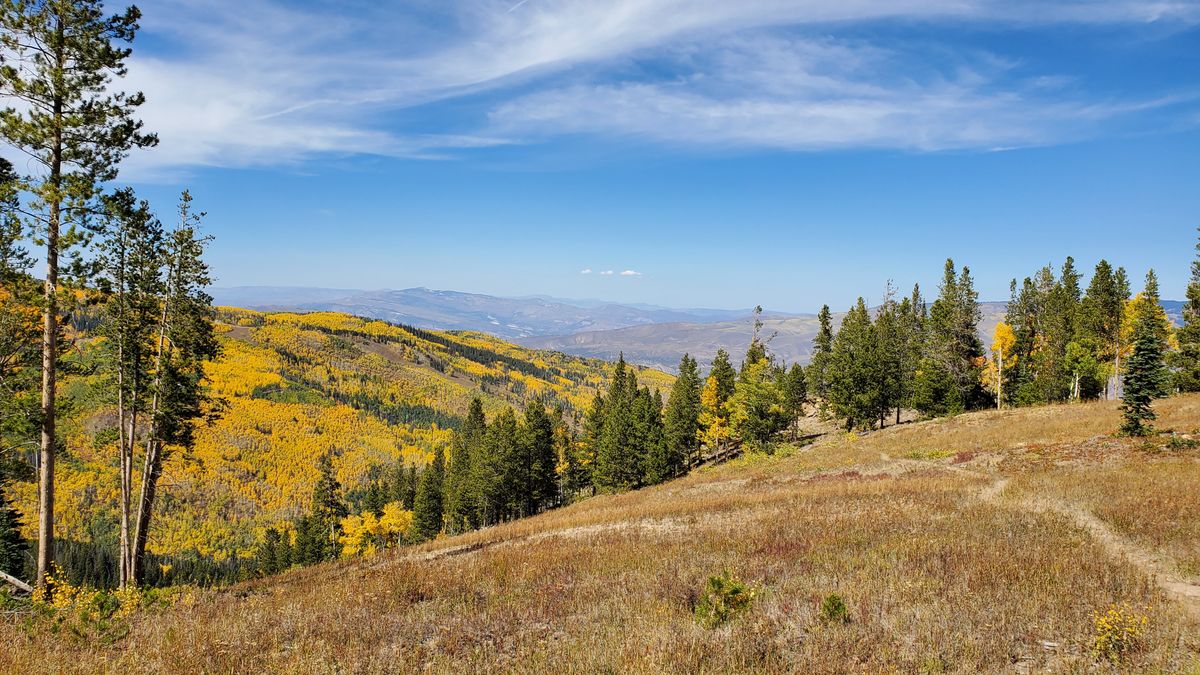 Hole #5 during peak fall colors.