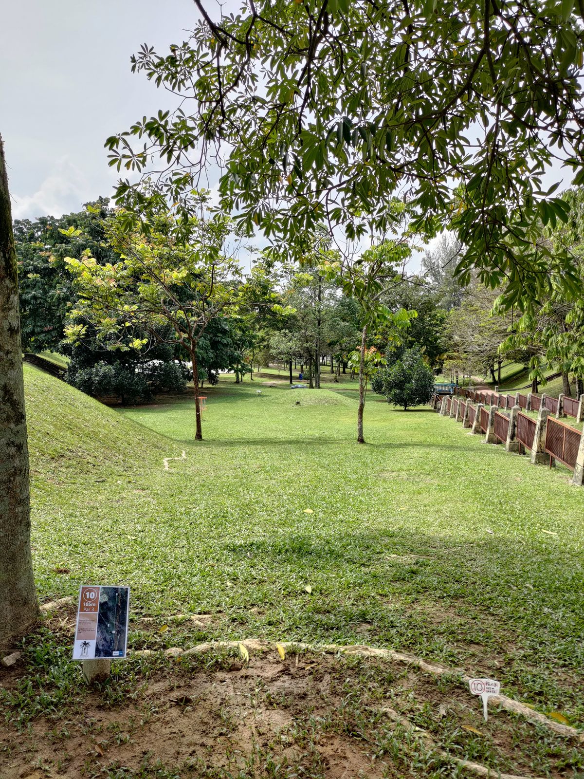 Hole 10 teepad