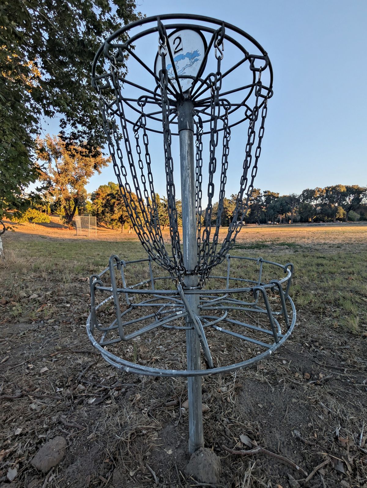 Basket 2 is fun to throw at but has a hard time catching discs.