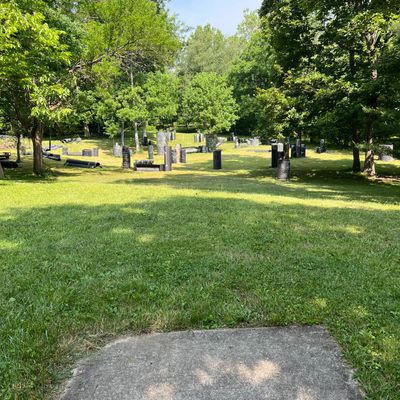 Hole 6 - Start from elevation and this hole throws over a paintball field, the basket is on a peninsula to the right side. As long as the creek is down the danger here is low.  Can you put a disc in one of the tall towers... yes it is possible.
