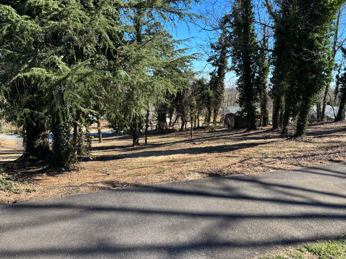 There is a walking trail
