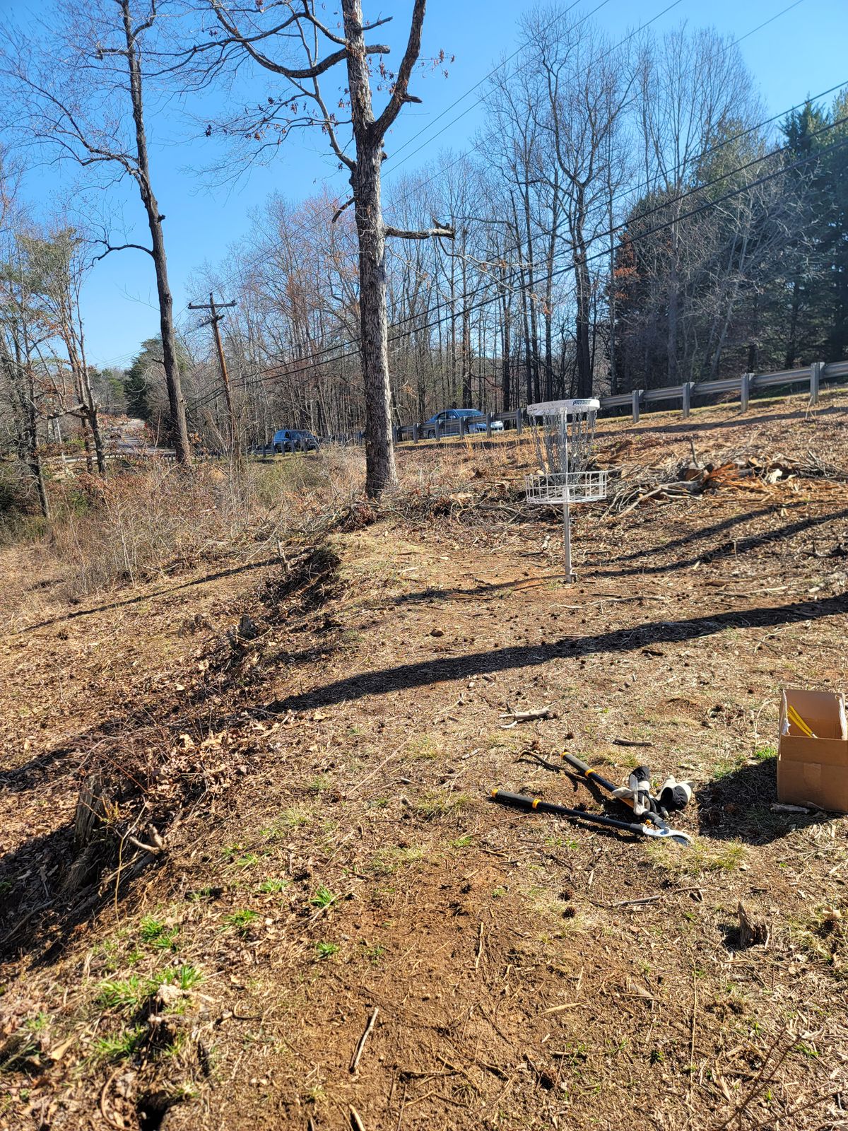 Hole 5 basket