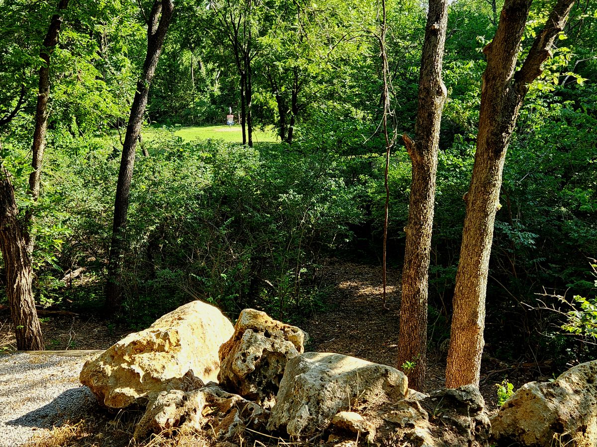 Hole 13: Briar Patch tee pad