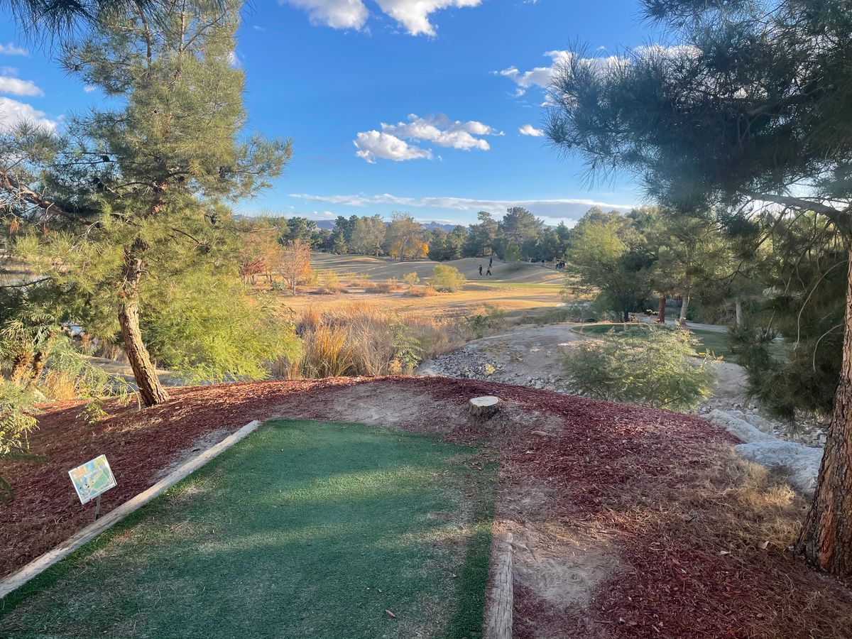 Hole 5 teepad