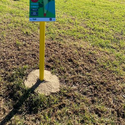 Tee at hole 6