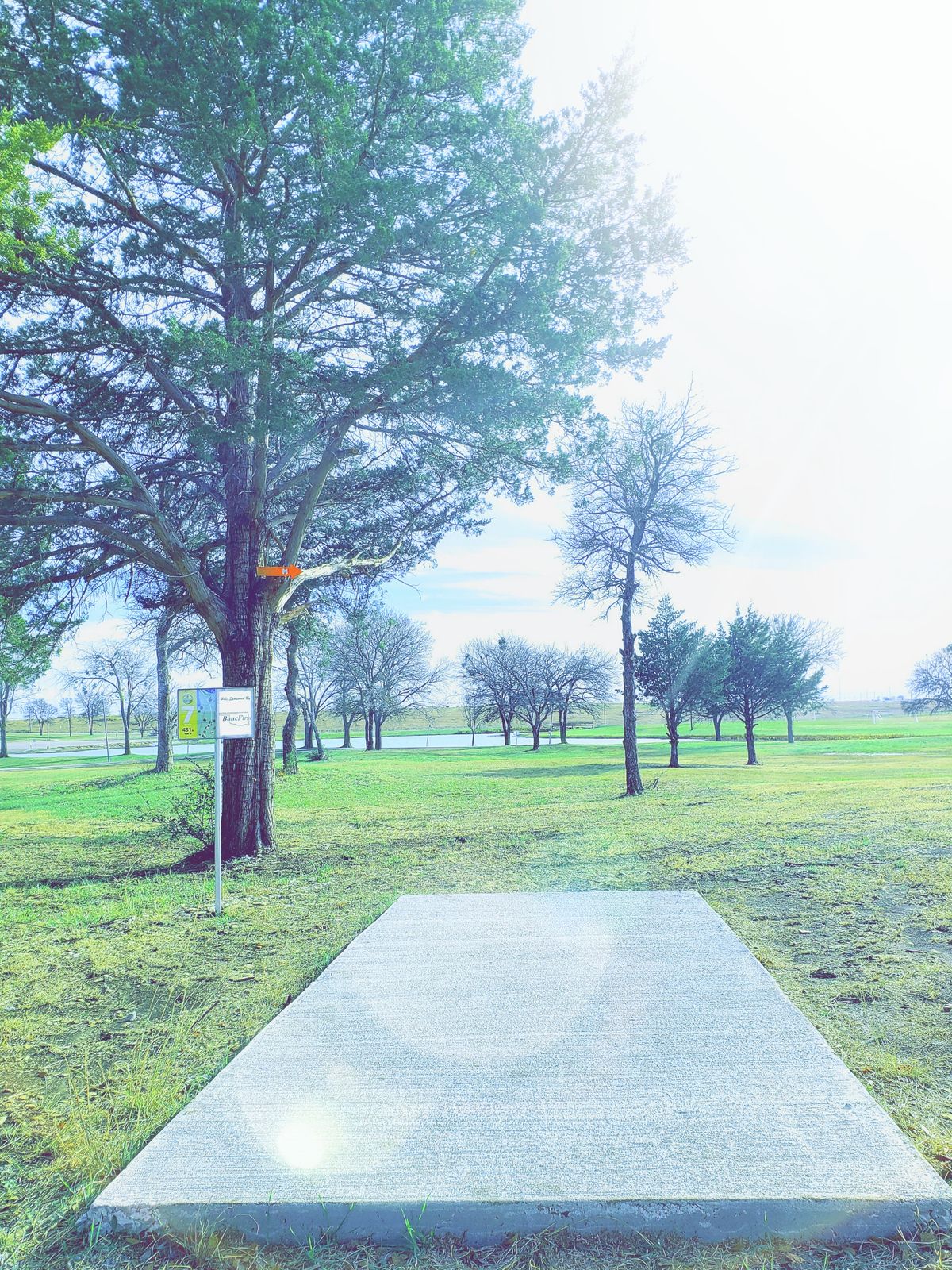 #7 Amateur. 431 ft Par 3. Mando right then dogleg left towards the back of the Peninsula