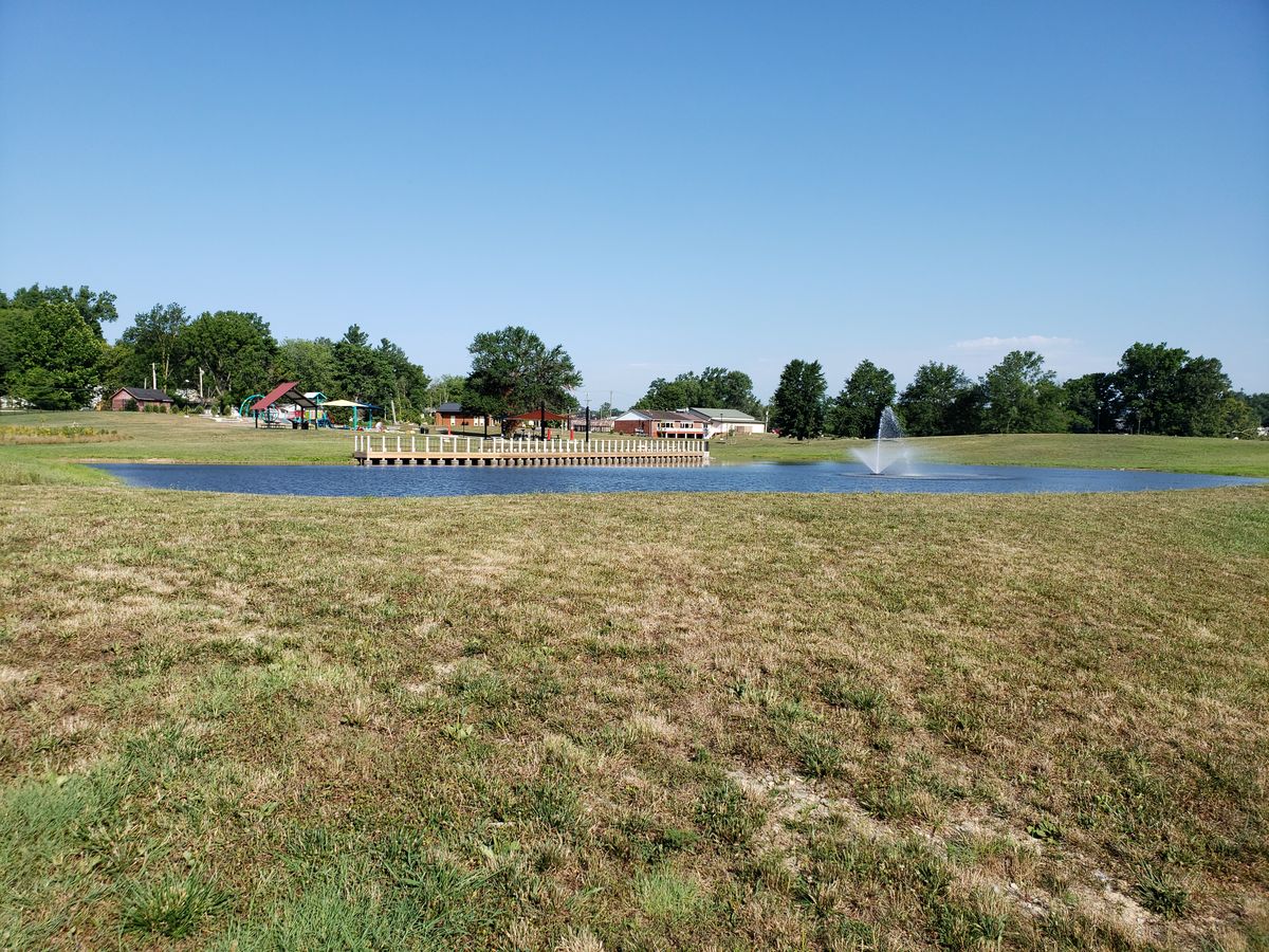 Tripton Park lake.