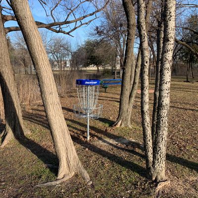 Hole 1. New Baskets!