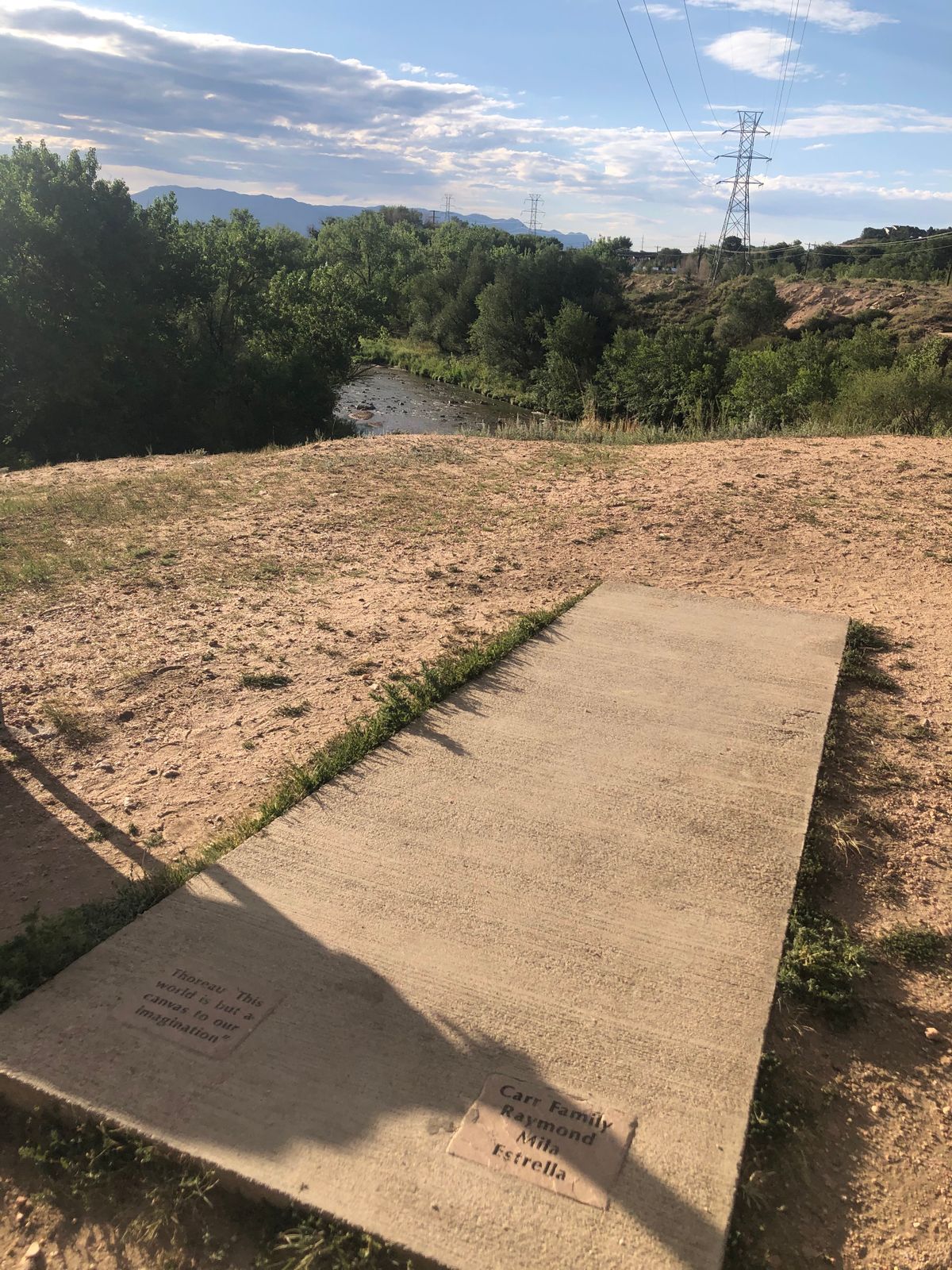 Beautiful view from fifth tee