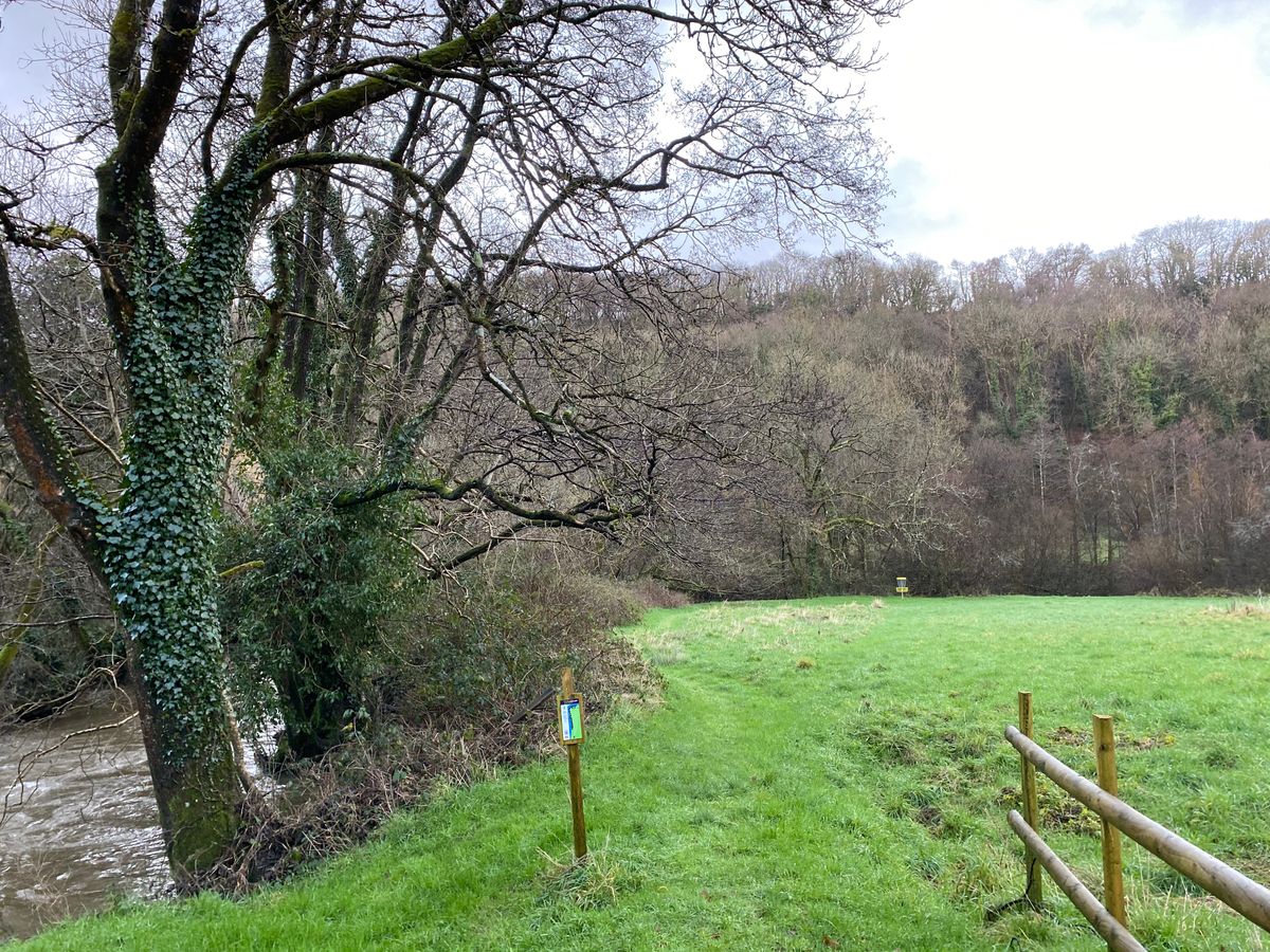 Hole 9 tee