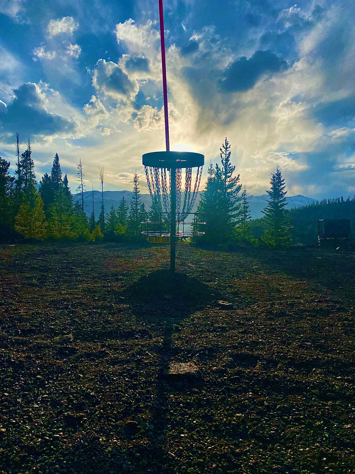 Hole 10 upper tailings