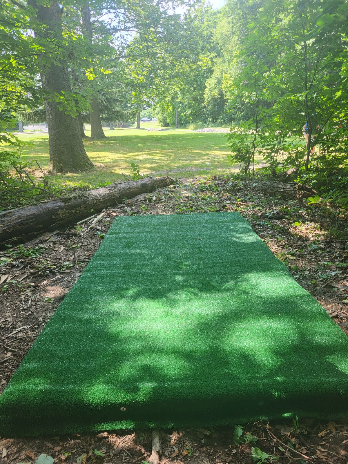 Hole 9 tee