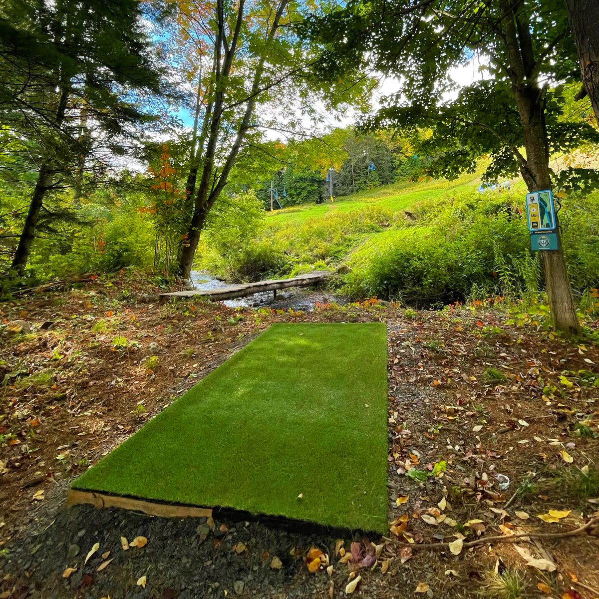 Hole 18 bridge!