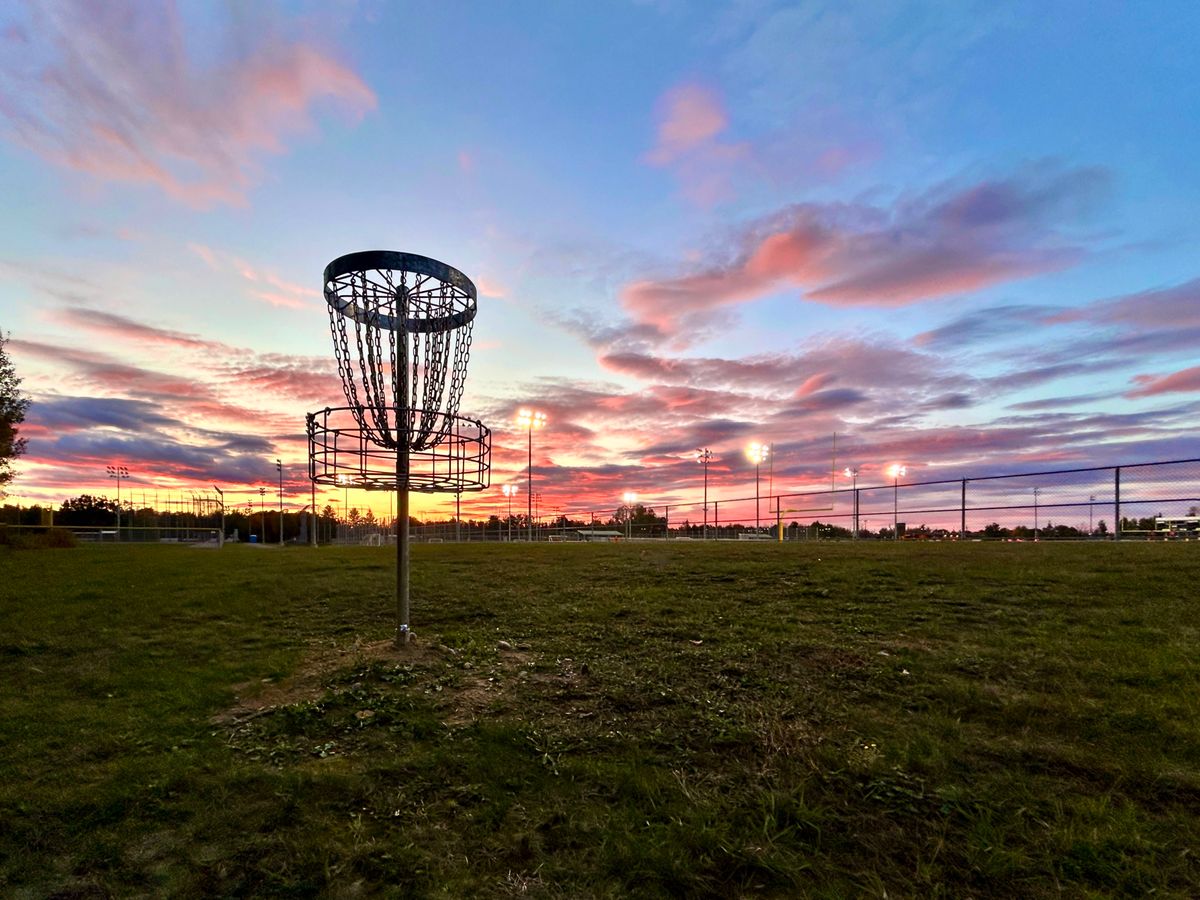 Hole 9 at Sunset