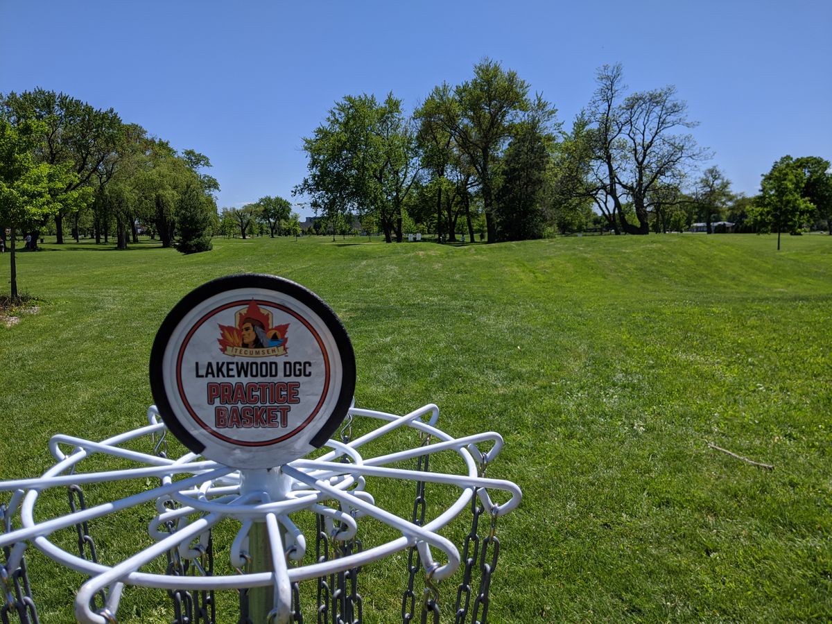 Looking towards the first tee.