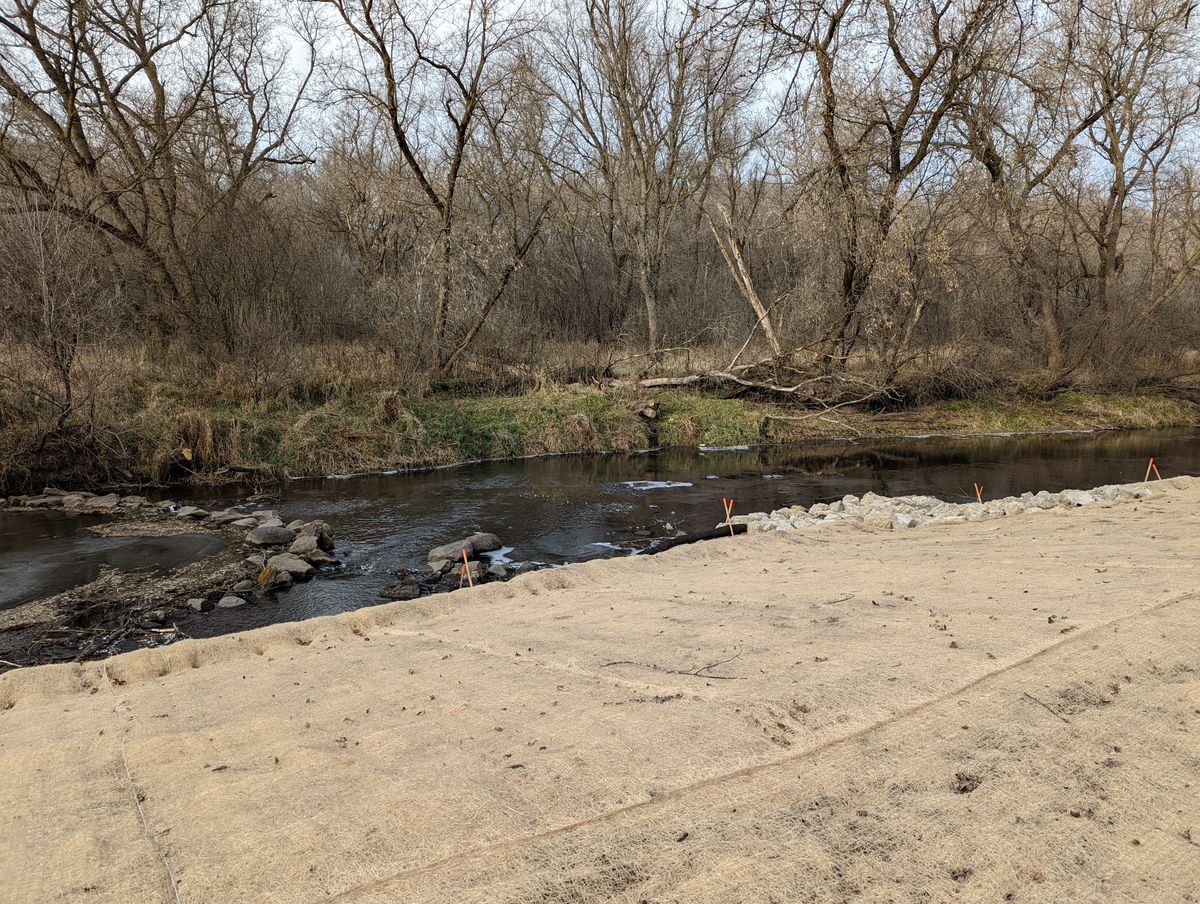 River along holes 3 & 4.
