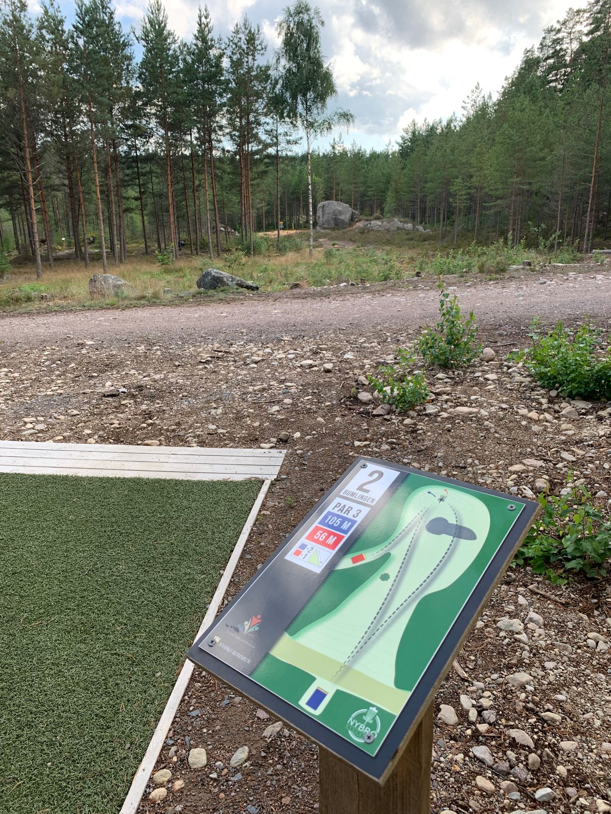 Hole 2 - very nice start of the course