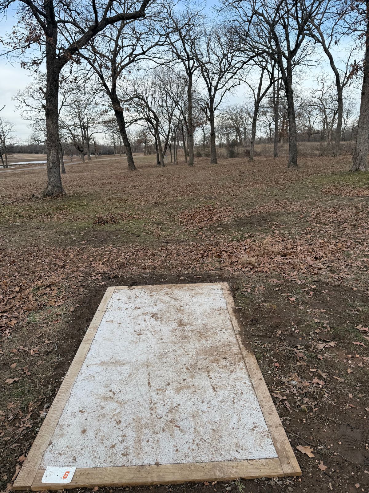 Hole 6 Tee and fairway