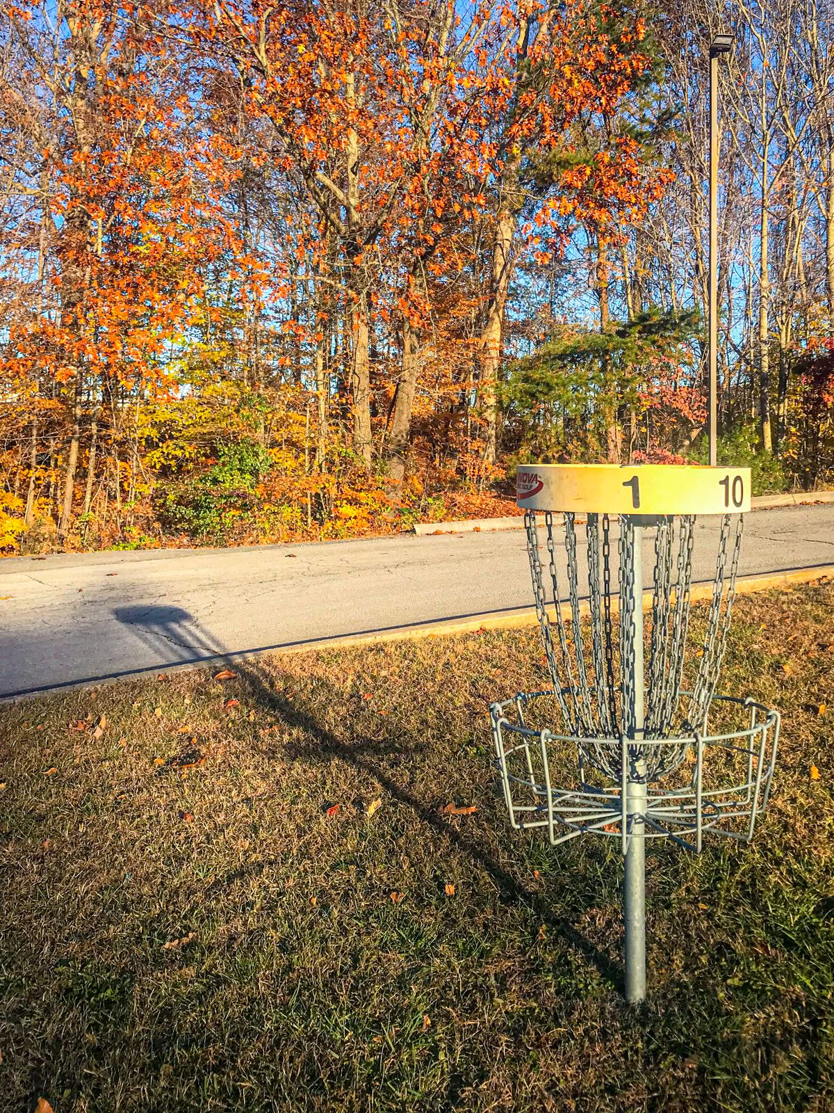 Hole 1 and 10 basket