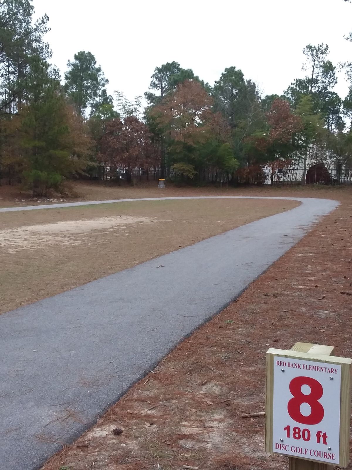 The most open fairway on the course. 