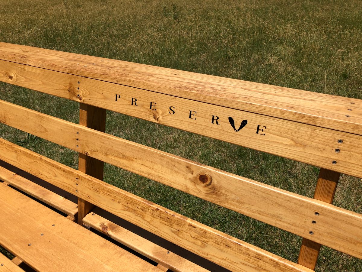 Sick bench (hoping for more around the course soon!)