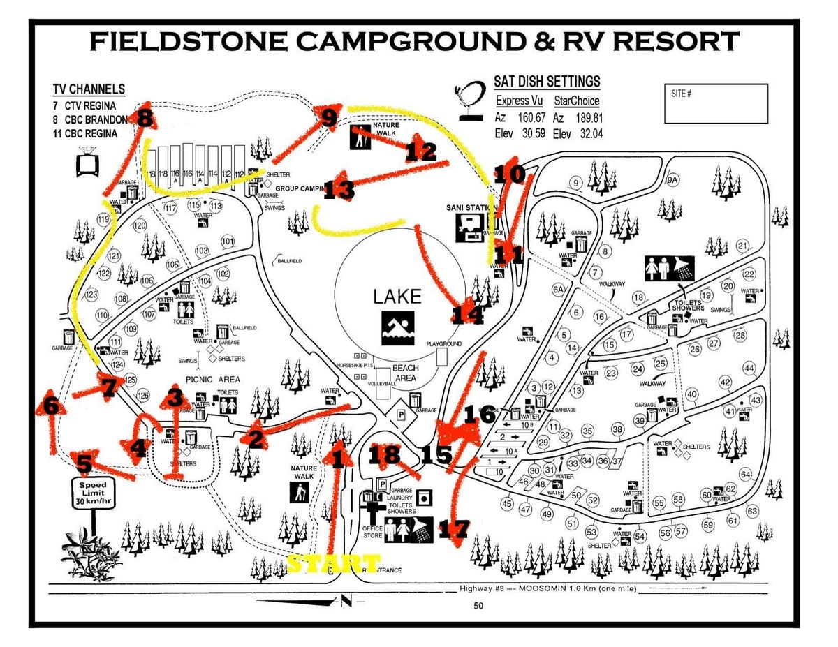 Course map