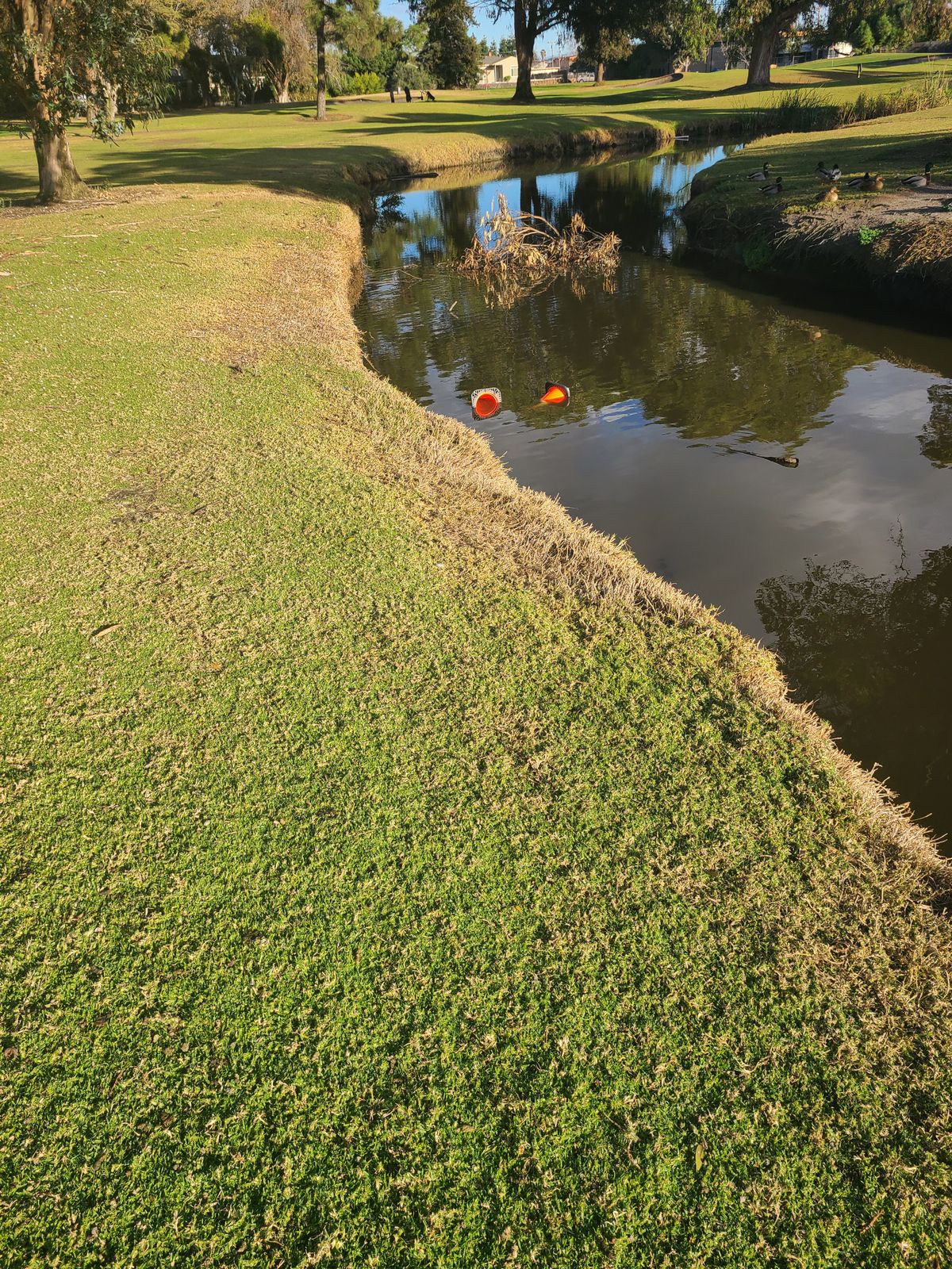 18 was in the water