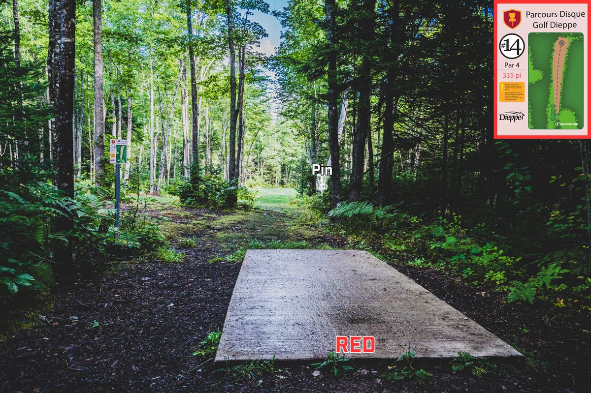 Hole 14 Red Tee.
