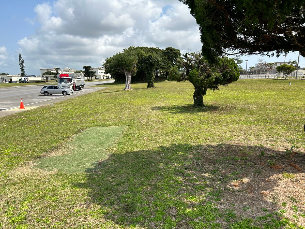 Hole 17 short pad