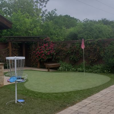 We have 2 baskets and 3 cups to work on your short game!