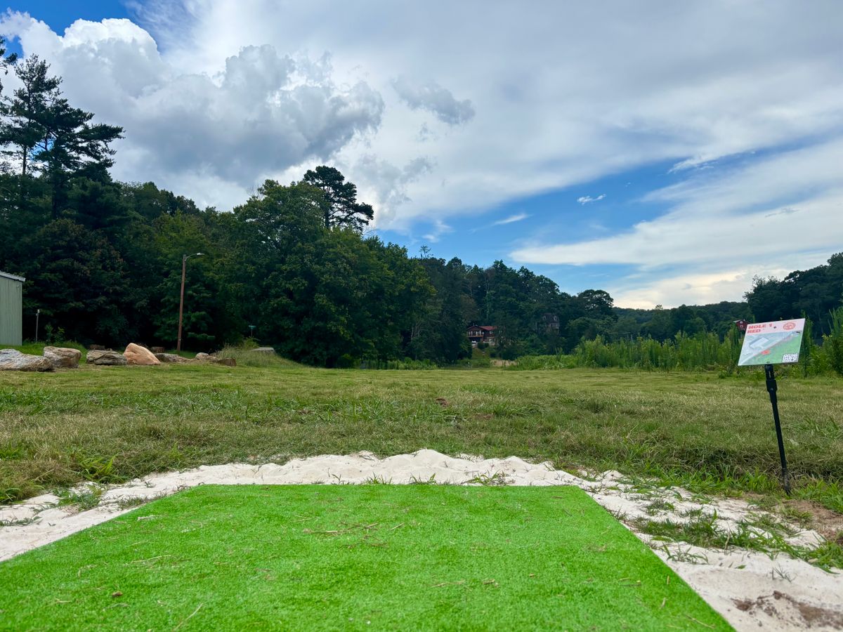 Hole 1 short tee