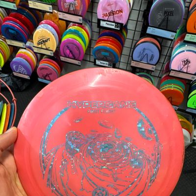 Found in the used section. Lots of new discs available too as seen in the background.