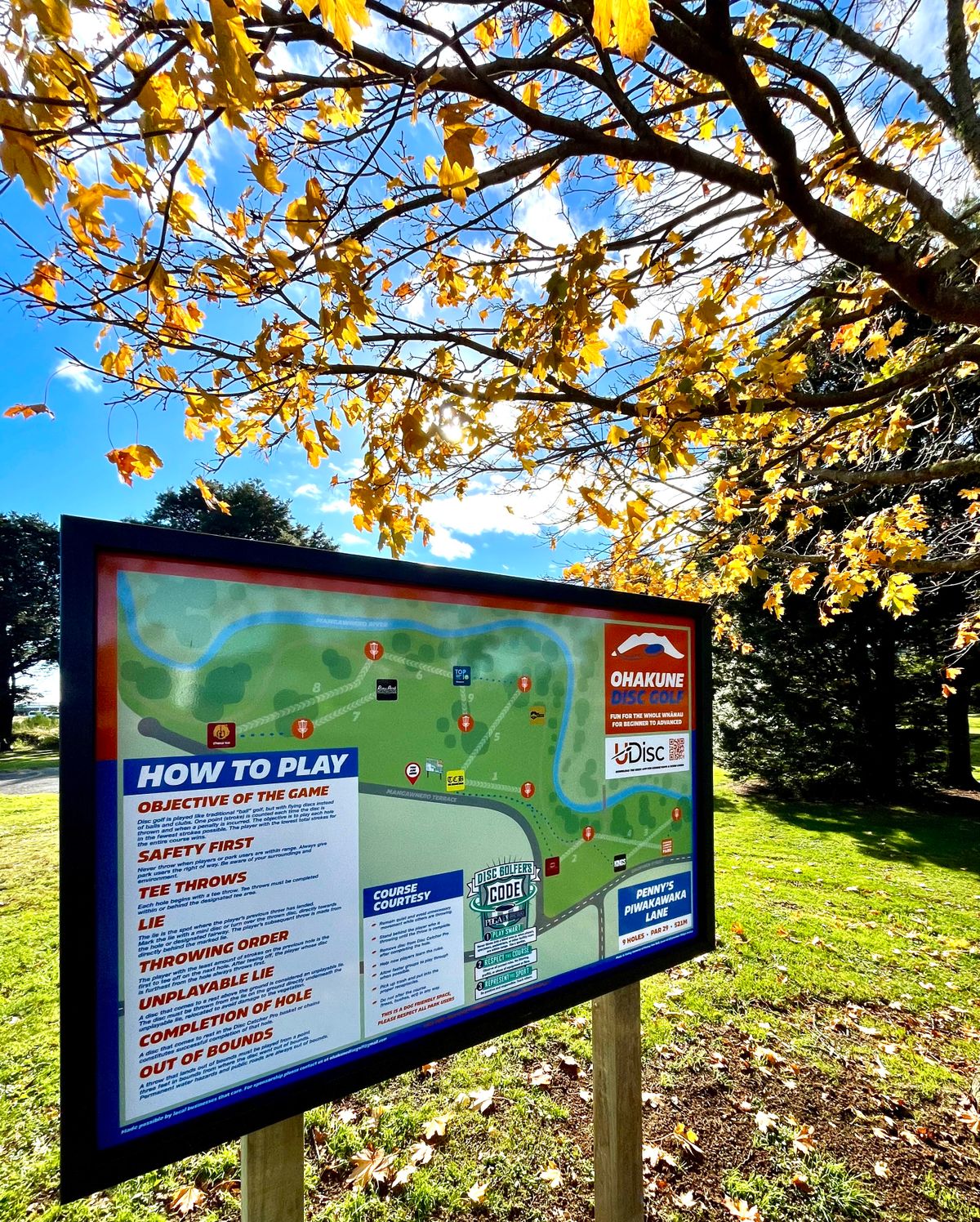 New course map.