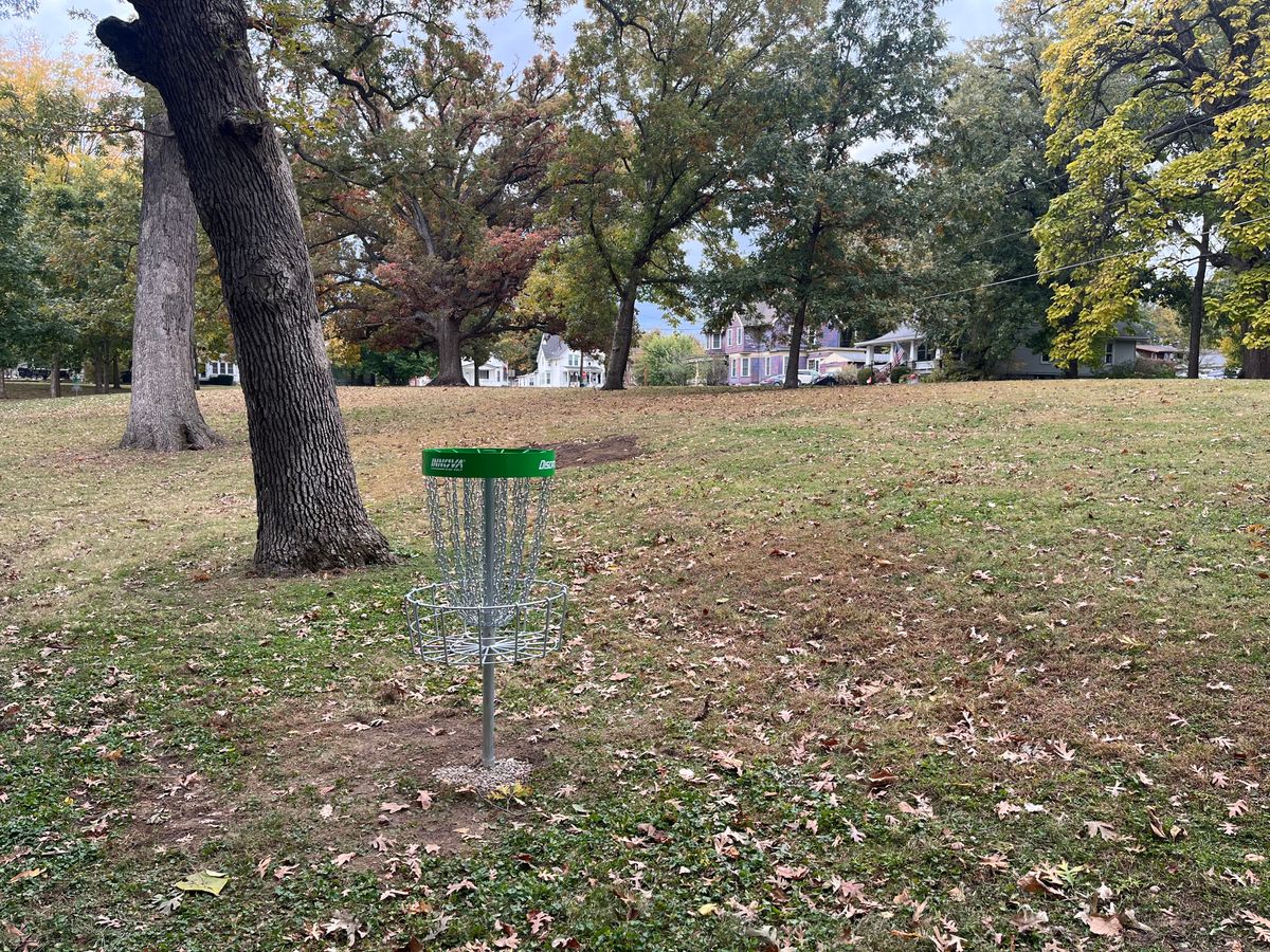 Hole #6 looking back towards tee pad