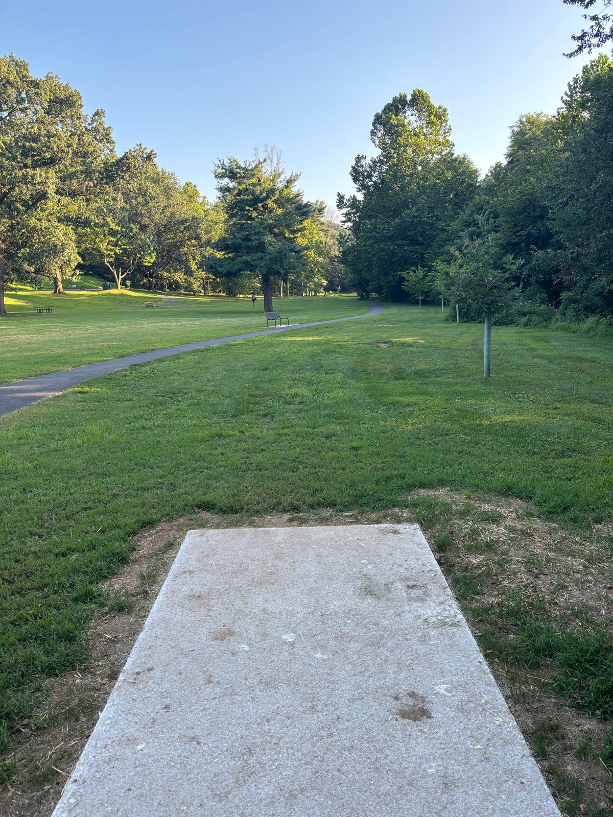 Tee #7 is longer but pretty much on same line as before
