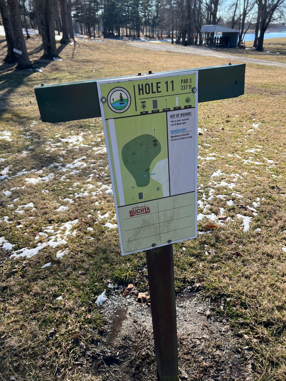 #11 Tee Sign
