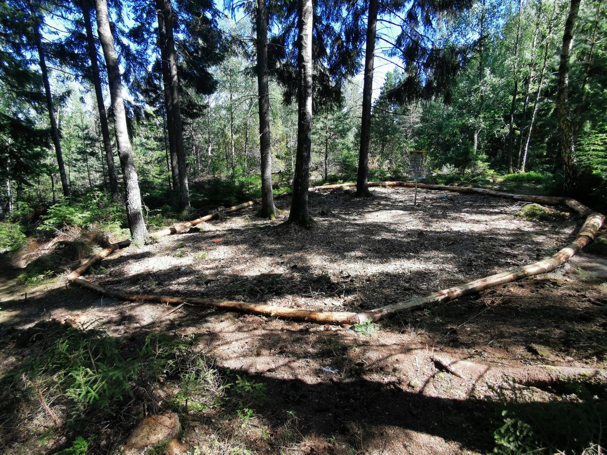 Hål 9 Ö-hål med hazard