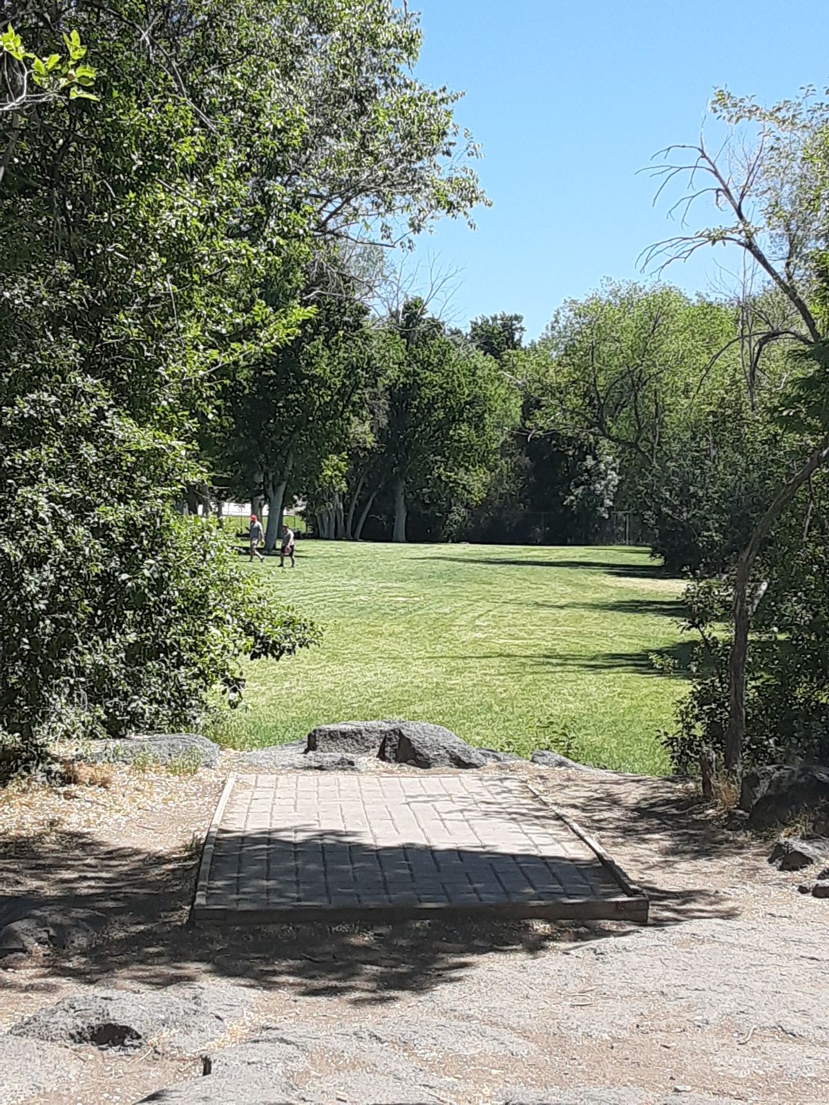 A fun, nice and beautiful course in the park.
