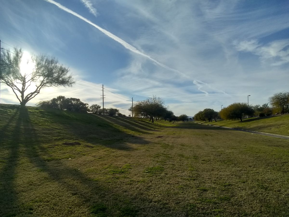 Hole 13 fairway