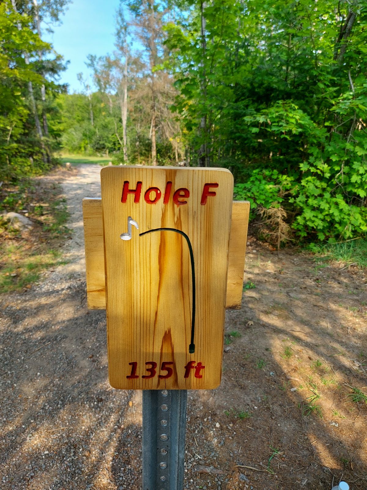 Hole sign (F)#6.🍁🍁🍁🍁👍👈👍👉