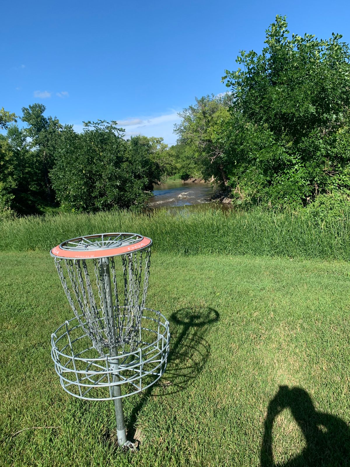 View of hole 6 along the river.