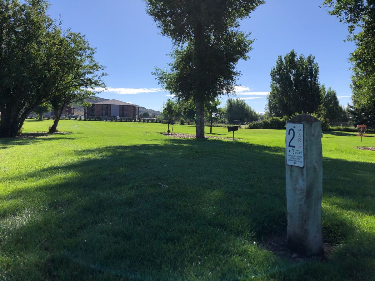 Hole 2 tee pad