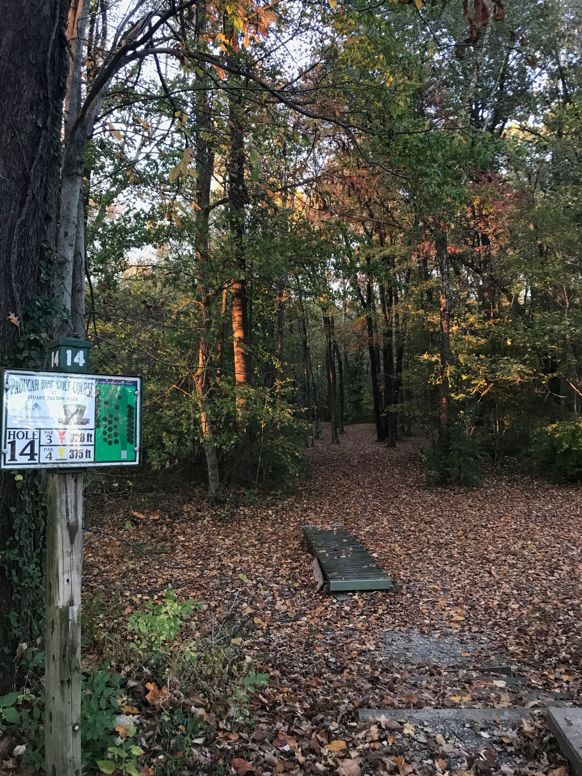 Stuart Nelson - Hole 14; November 2023
