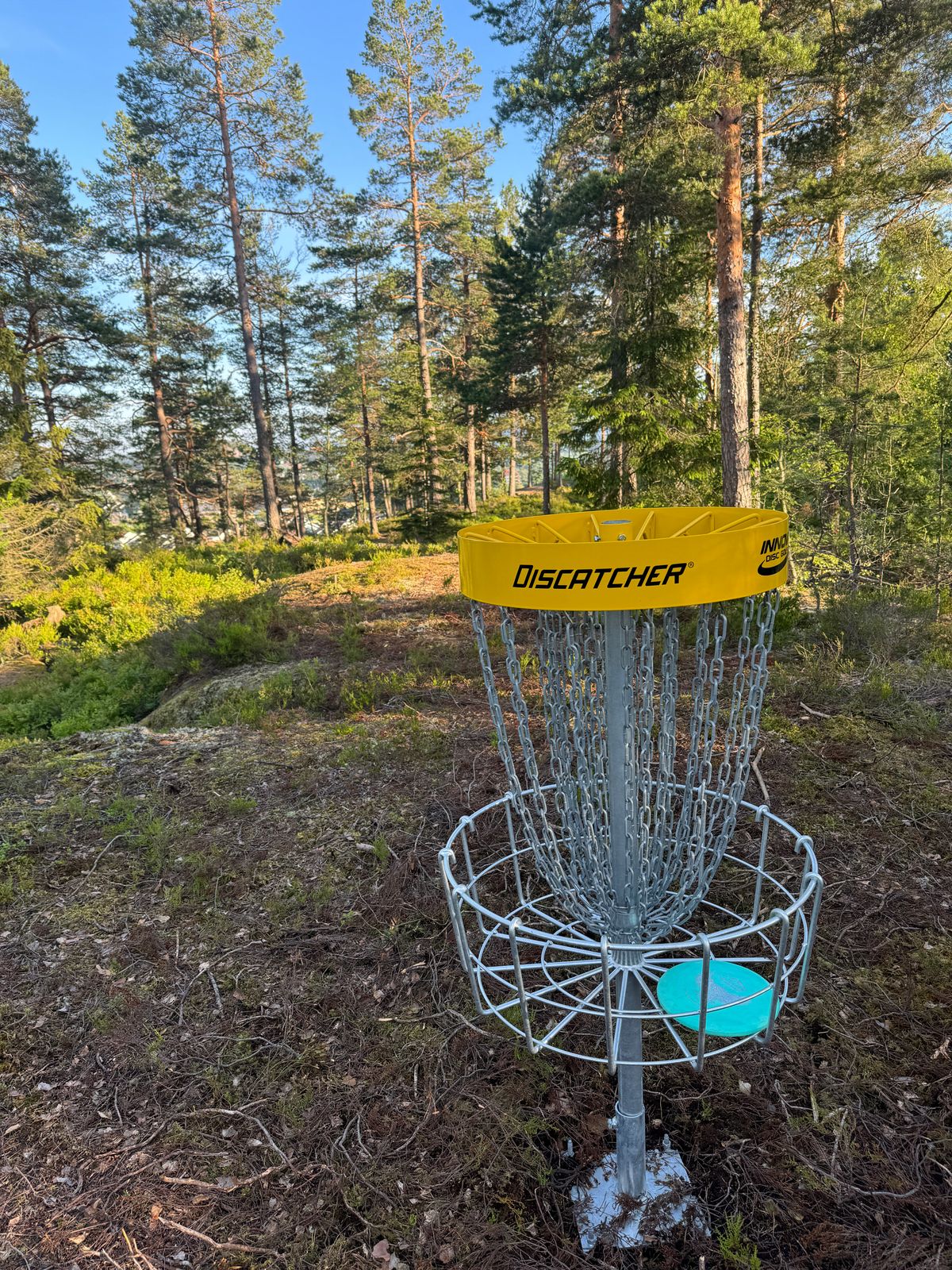 Kurv hull 3, mot fairway