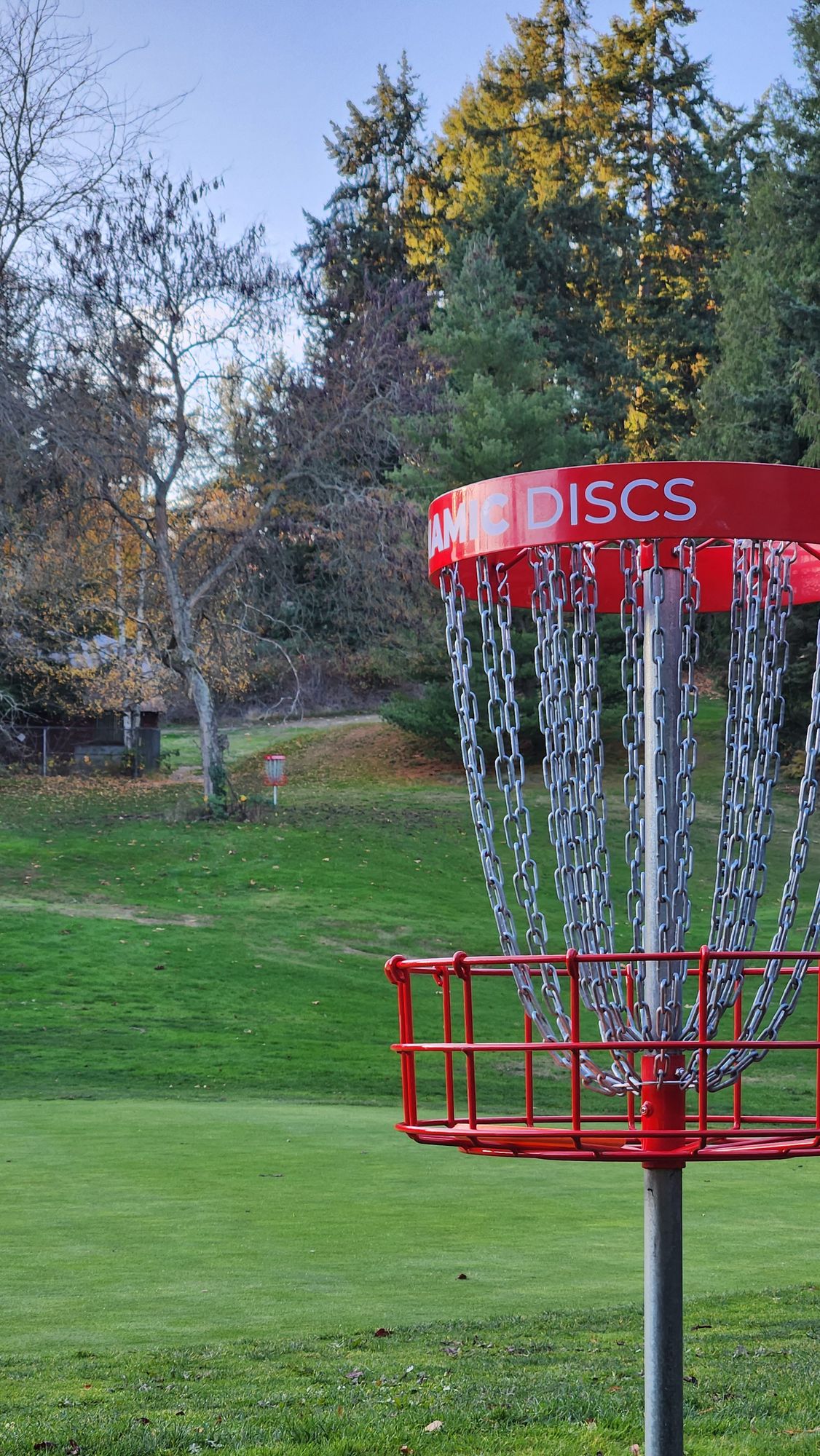 Hole 1 & 2 baskets