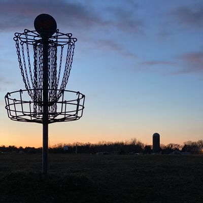 Beautiful Night in Wales Wisconsin. Picture of Hole 18