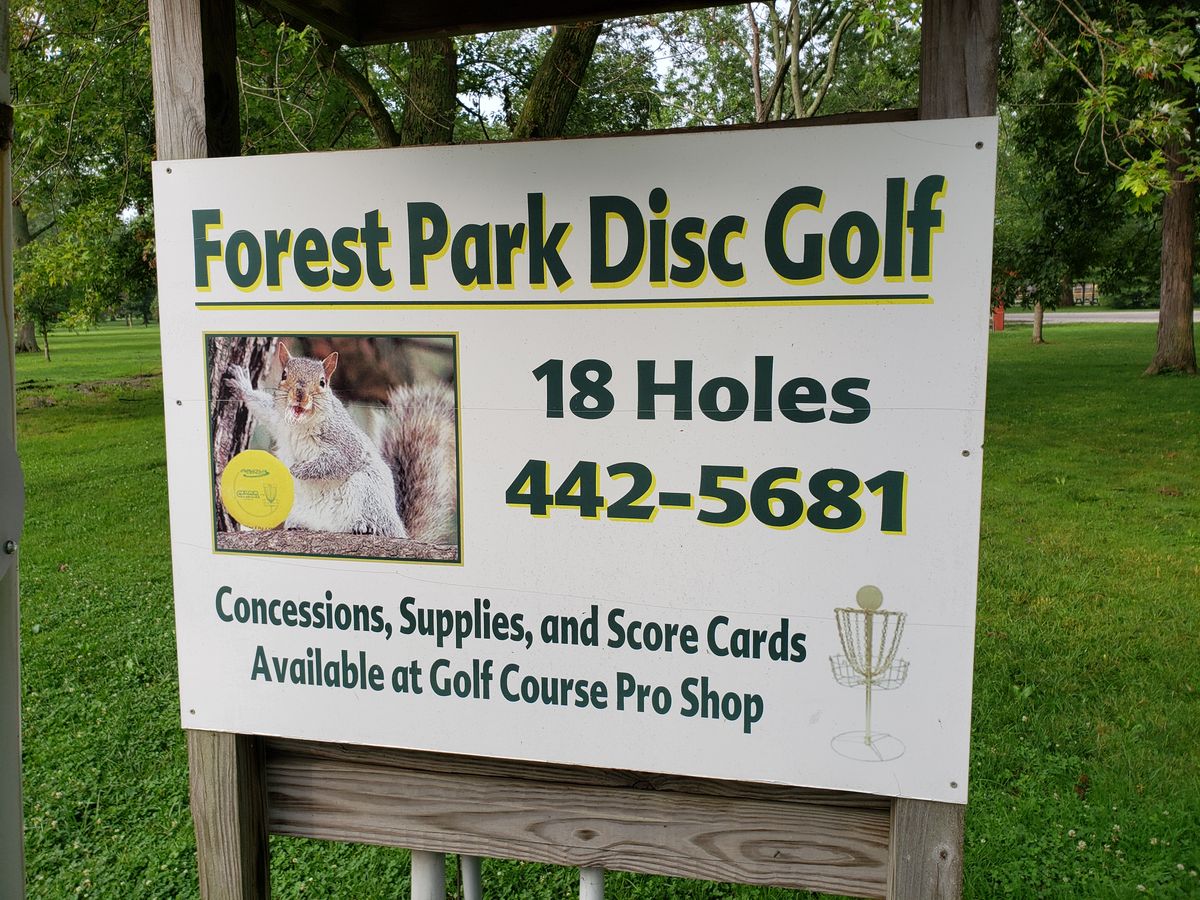 Sign near Hole #1