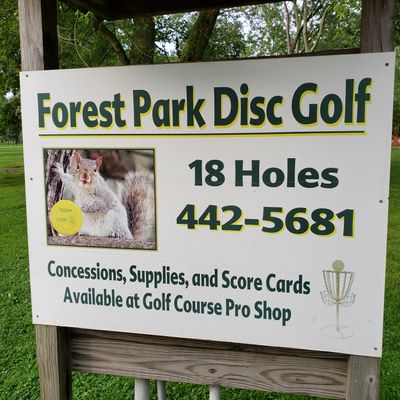 Sign near Hole #1